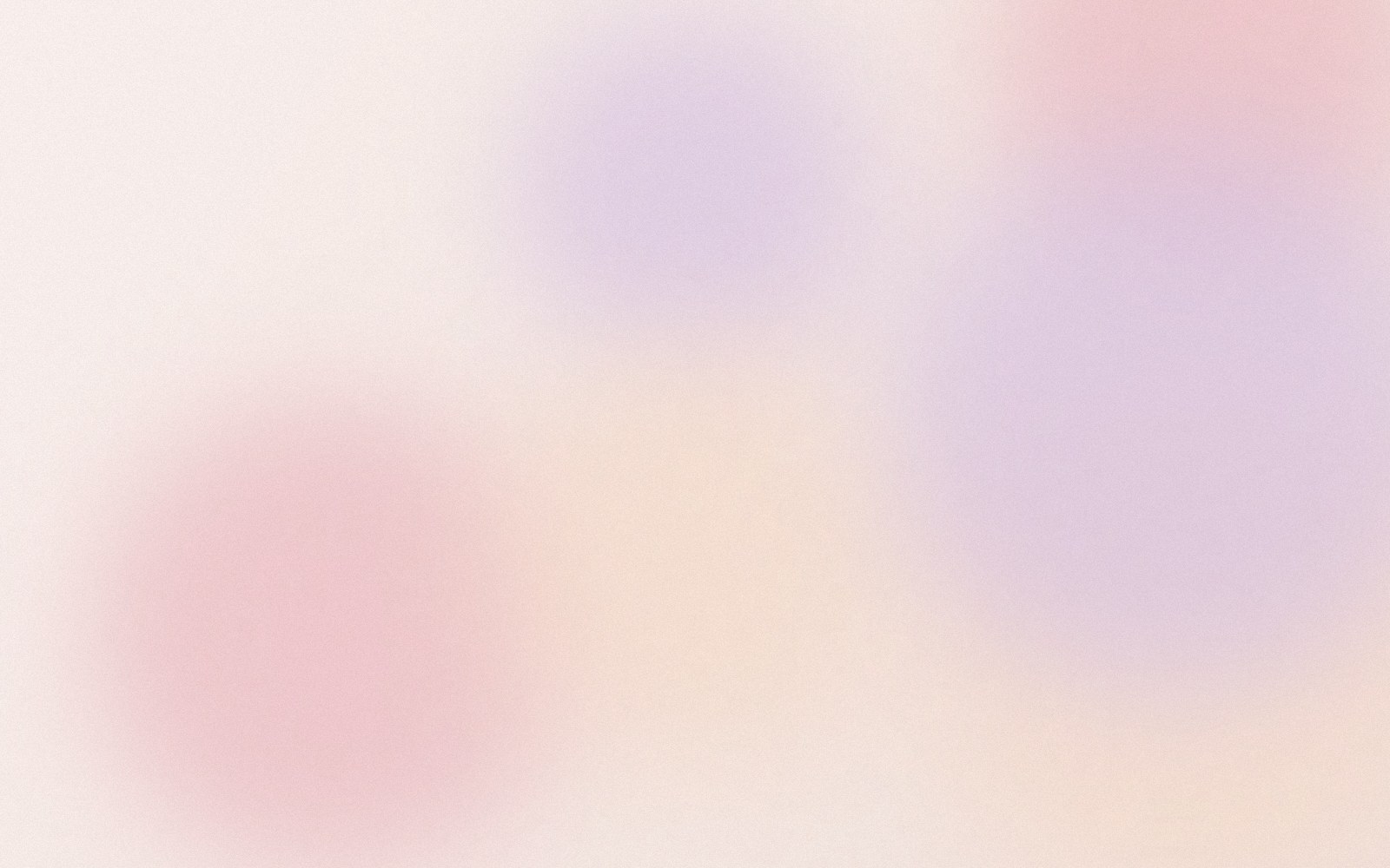 Soft pastel coloured background with blurred purple, pink and beige circles.